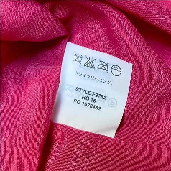 J.Crew Petite Peplum Lace Sleeveless Blouse 2P Bright Pink Eyelash Trim - Picture 12 of 16